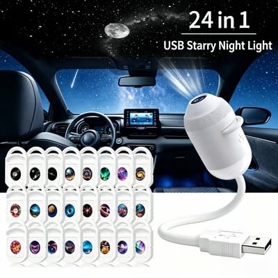 Night Light Projector - Smart Holographic Star Projector