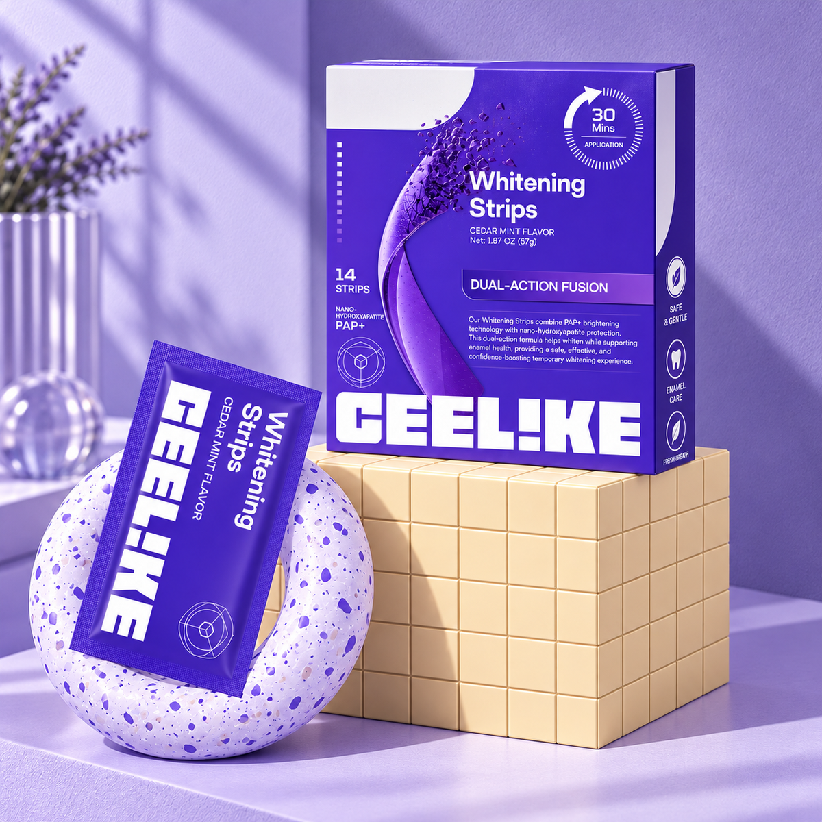 Purple Teeth Whitening Strips product image