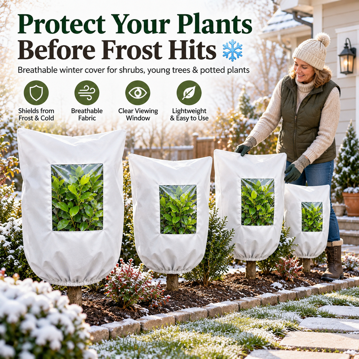 🔥Hot Sale 49% OFF🔥Plant Frost Protection Cover