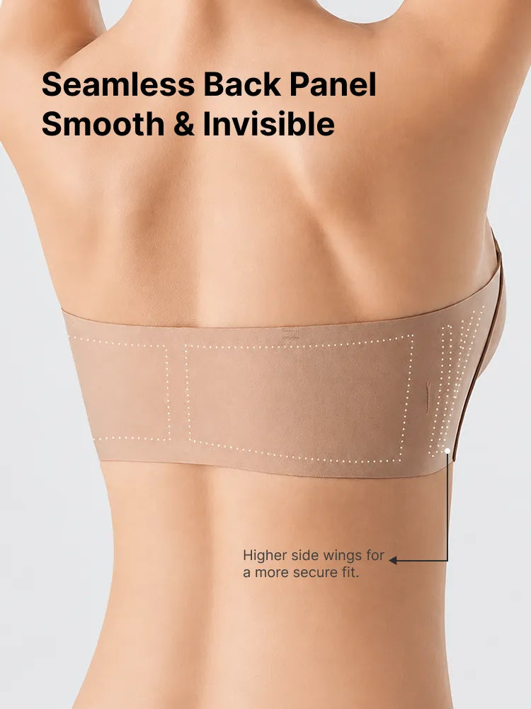 🔥Last Day 50% OFF - Women's Strapless Front Closure Push-Up Bra