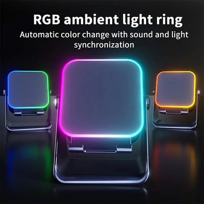 🔥 HOT SALE 🔥5-in-1 Wireless Speaker Phone Stand with Power Bank