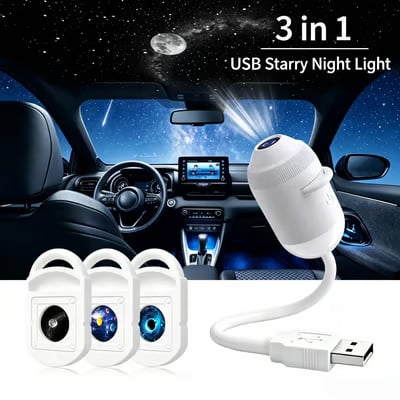 Night Light Projector - Smart Holographic Star Projector
