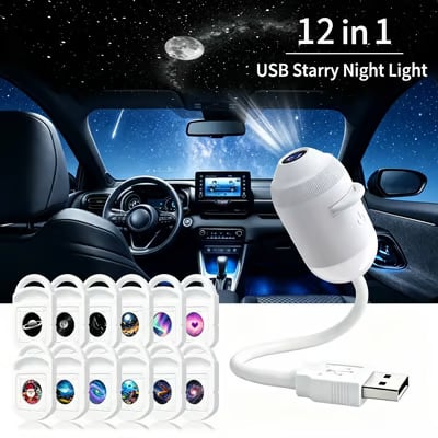 Night Light Projector - Smart Holographic Star Projector
