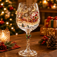 Sleigh-pulling reindeer