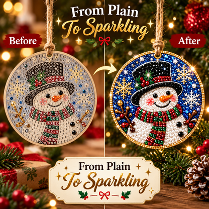 🔥Christmas Sale 49% OFF🎄 DIY Diamond Painting Ornaments Kit