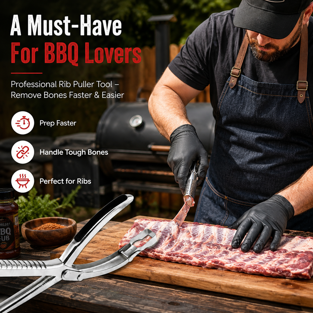Professional Rib Puller Tool – Remove Bones Faster and Easier