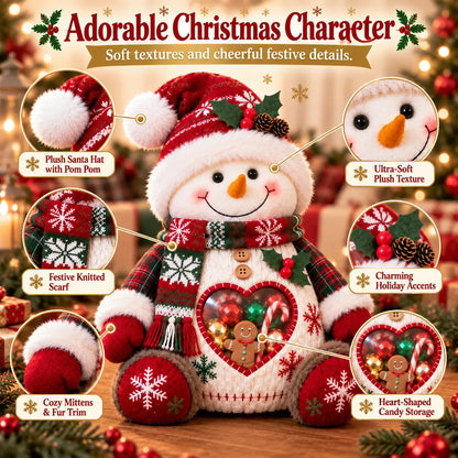 💯🎅 Refillable Christmas Figurine Treat Holder