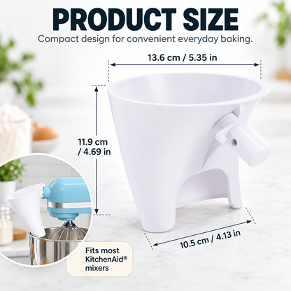 🔥 Limited-time 50% off — ✨Flour Funnel for Kitchen Aid Stand Mixer