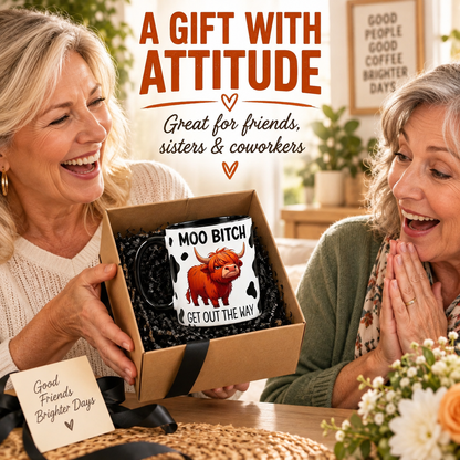 🔥 Limited-time 50% off — ✨Funny Highland Cow Mug