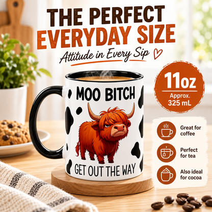 🔥 Limited-time 50% off — ✨Funny Highland Cow Mug