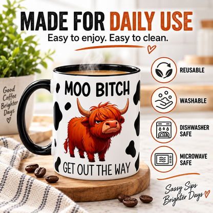 🔥 Limited-time 50% off — ✨Funny Highland Cow Mug