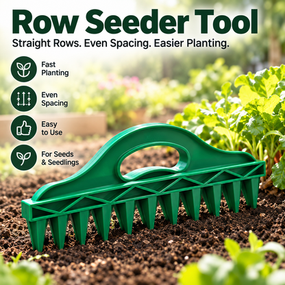 🔥LIMITED-TIME 50% OFF — Row Seeder Tool for Precise Seed & Seedling Spacing