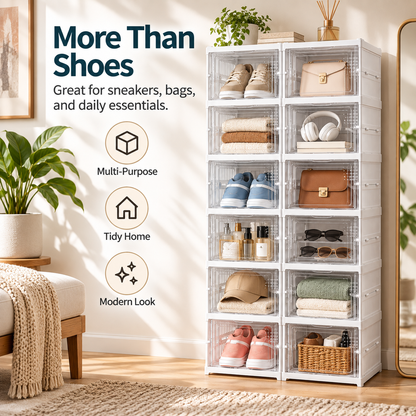 🔥LIMITED-TIME 50% OFF — Stackable Shoe Storage Organiser