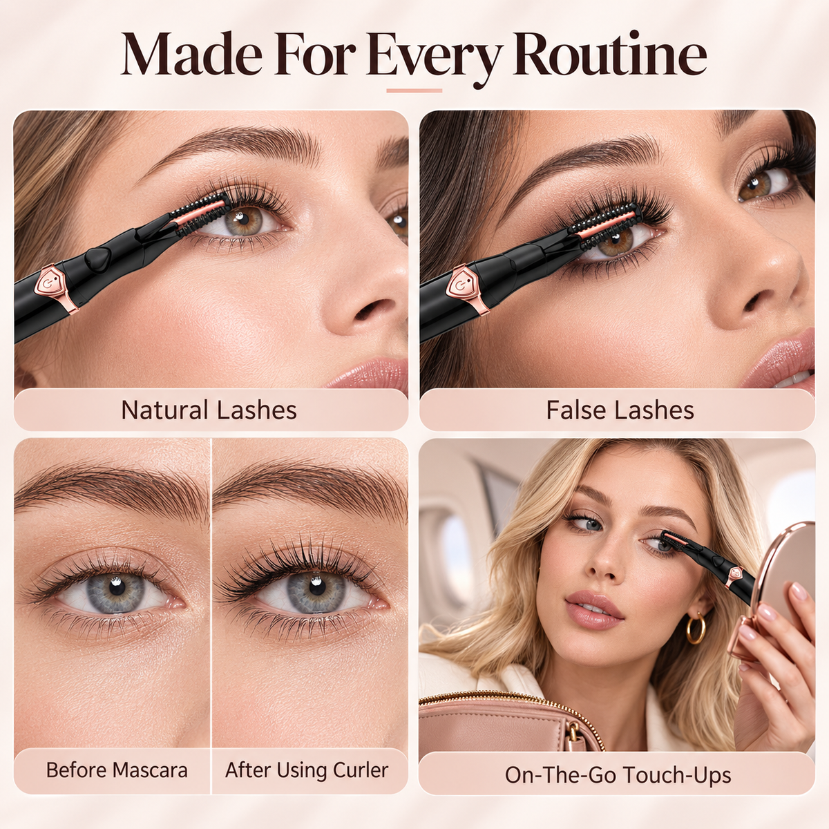 🔥 Limited-time 50% off — Heated eyelash curler