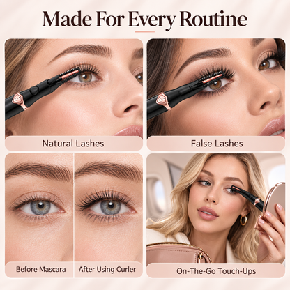 🔥 Limited-time 50% off — Heated eyelash curler