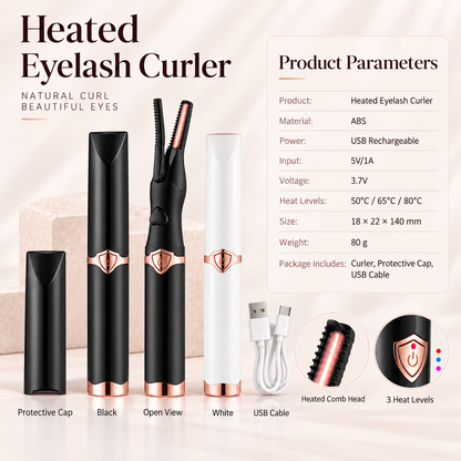 🔥 Limited-time 50% off — Heated eyelash curler