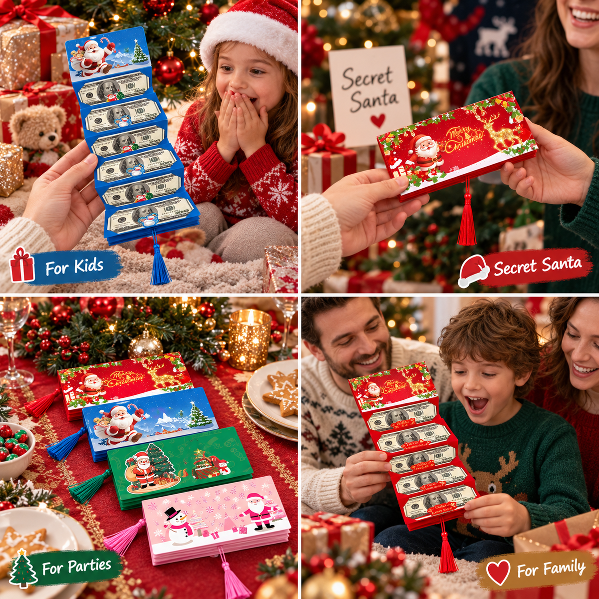 🎄 Limited-time 50% off — Christmas cash surprise envelope