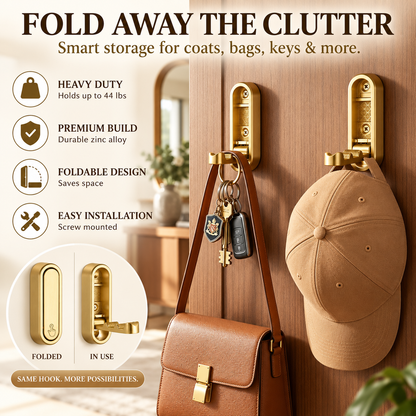 🔥Limited-time 50% off – Folding Wall Hooks