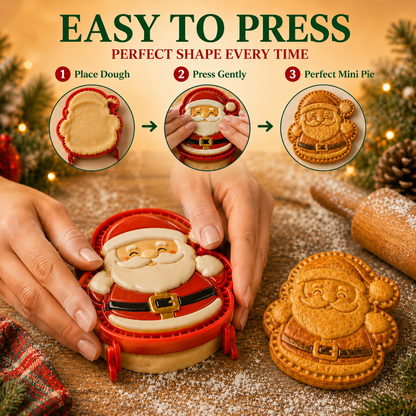 🔥 50% Off Limited Time —🎄 CHRISTMAS MINI PIE MOLD COLLECTION