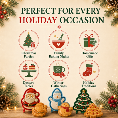 🔥 50% Off Limited Time —🎄 CHRISTMAS MINI PIE MOLD COLLECTION