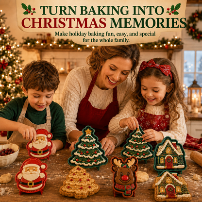 🔥 50% Off Limited Time —🎄 CHRISTMAS MINI PIE MOLD COLLECTION