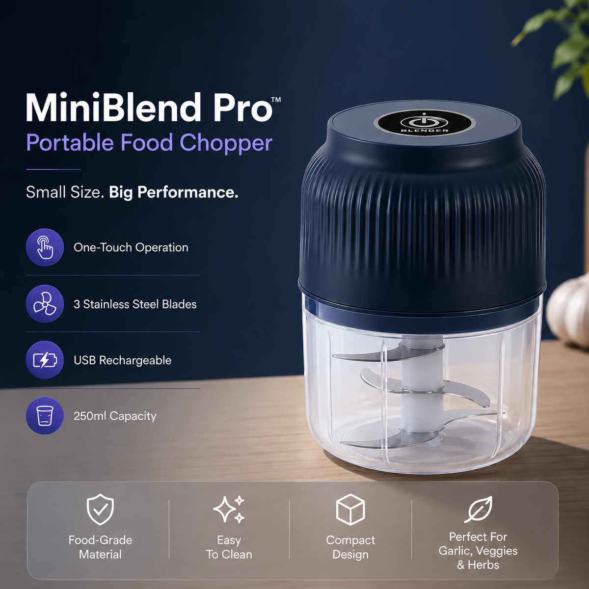 💜MiniBlend Pro Chopper