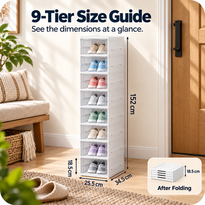 🔥LIMITED-TIME 50% OFF — Stackable Shoe Storage Organiser