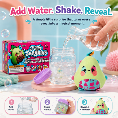 🔥Last Day: 50% OFF🔥Surprise Reveal Squishy Characters | The Water Reveal Toy That Brings Magic To Life
