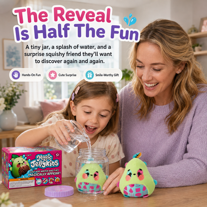 🔥Last Day: 50% OFF🔥Surprise Reveal Squishy Characters | The Water Reveal Toy That Brings Magic To Life