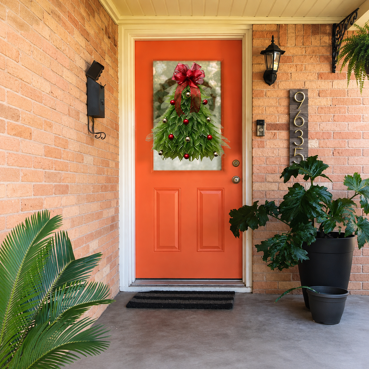 🔥Christmas Sale 49% OFF🎄Handmade Christmas Tree Wreath for Front Door