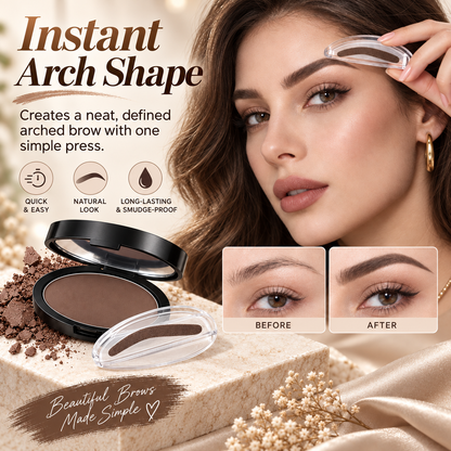 🔥 Limited-time 50% off — Instant Eyebrow Stamp Powder Kit – Quick &amp; Easy Brow Shaping