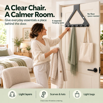 Over-the-Door Triangle Hanging Organizer