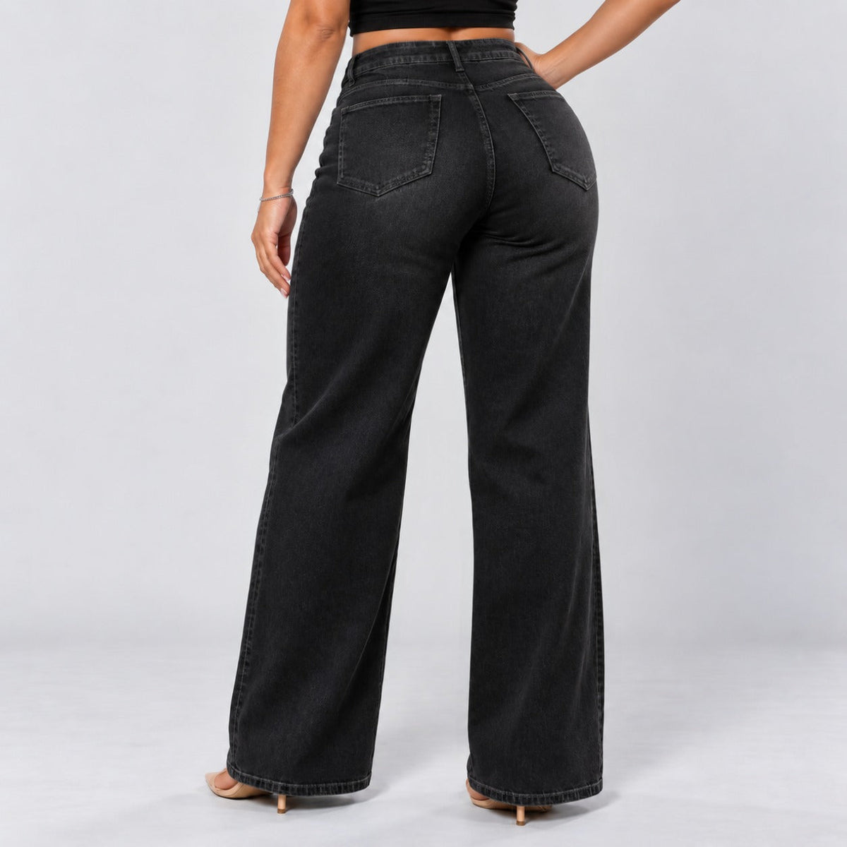 Black | Back three-quarter, hand on hip