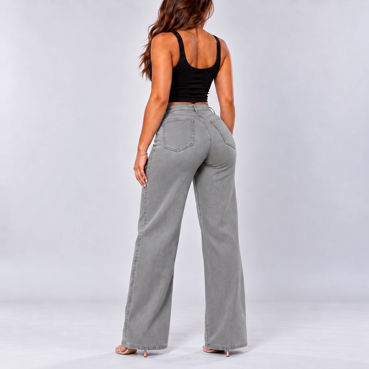Gray | Three-quarter back view