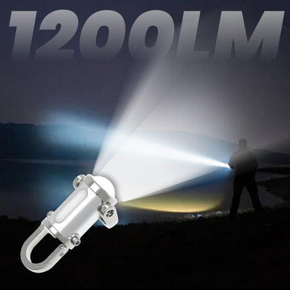 🔥Hot Sale 50% OFF🔥 1200LM Super Bright Mini Keychain Flashlight Waterproof