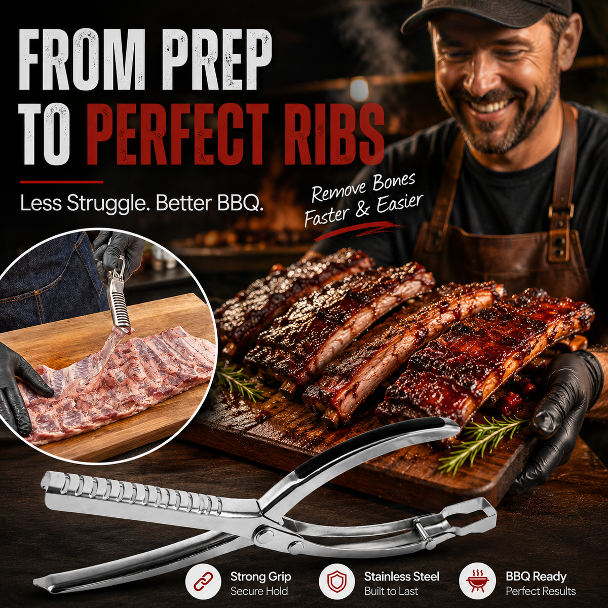 Professional Rib Puller Tool – Remove Bones Faster and Easier