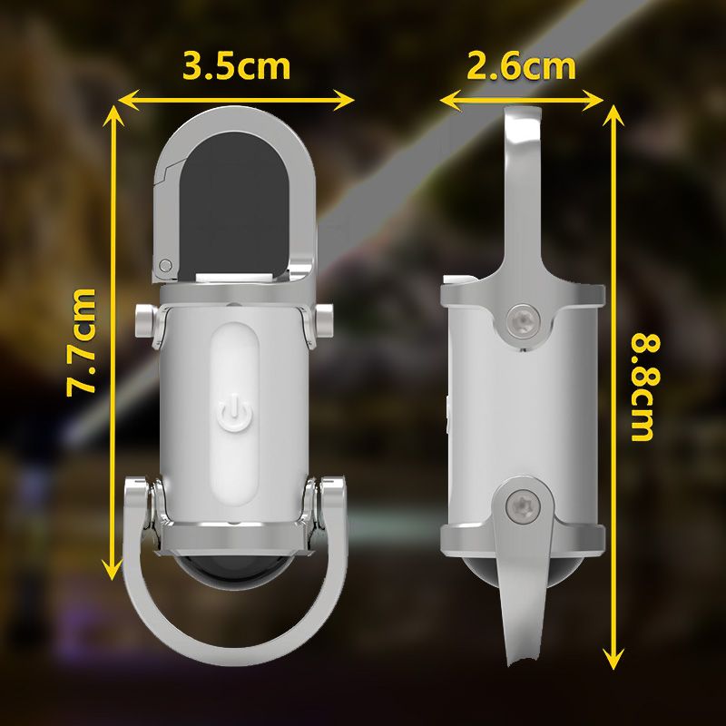 🔥Hot Sale 50% OFF🔥 1200LM Super Bright Mini Keychain Flashlight Waterproof