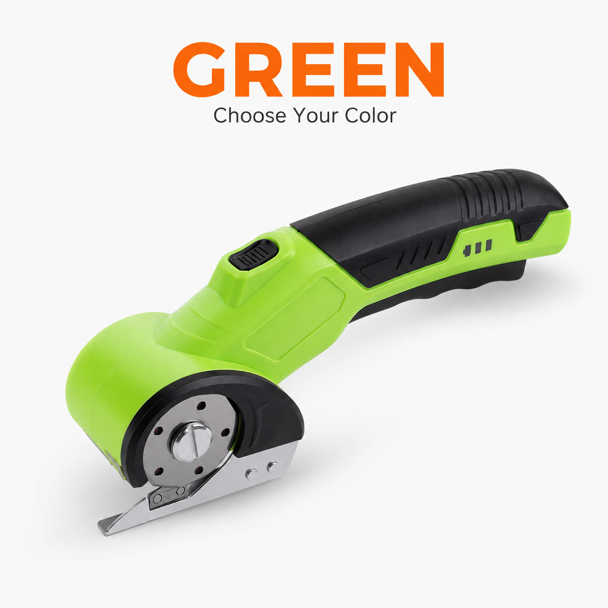 Cordless Electric Fabric Cutter – Rechargeable Rotary Scissors for Fabric, Leather, Carpet & Crafts