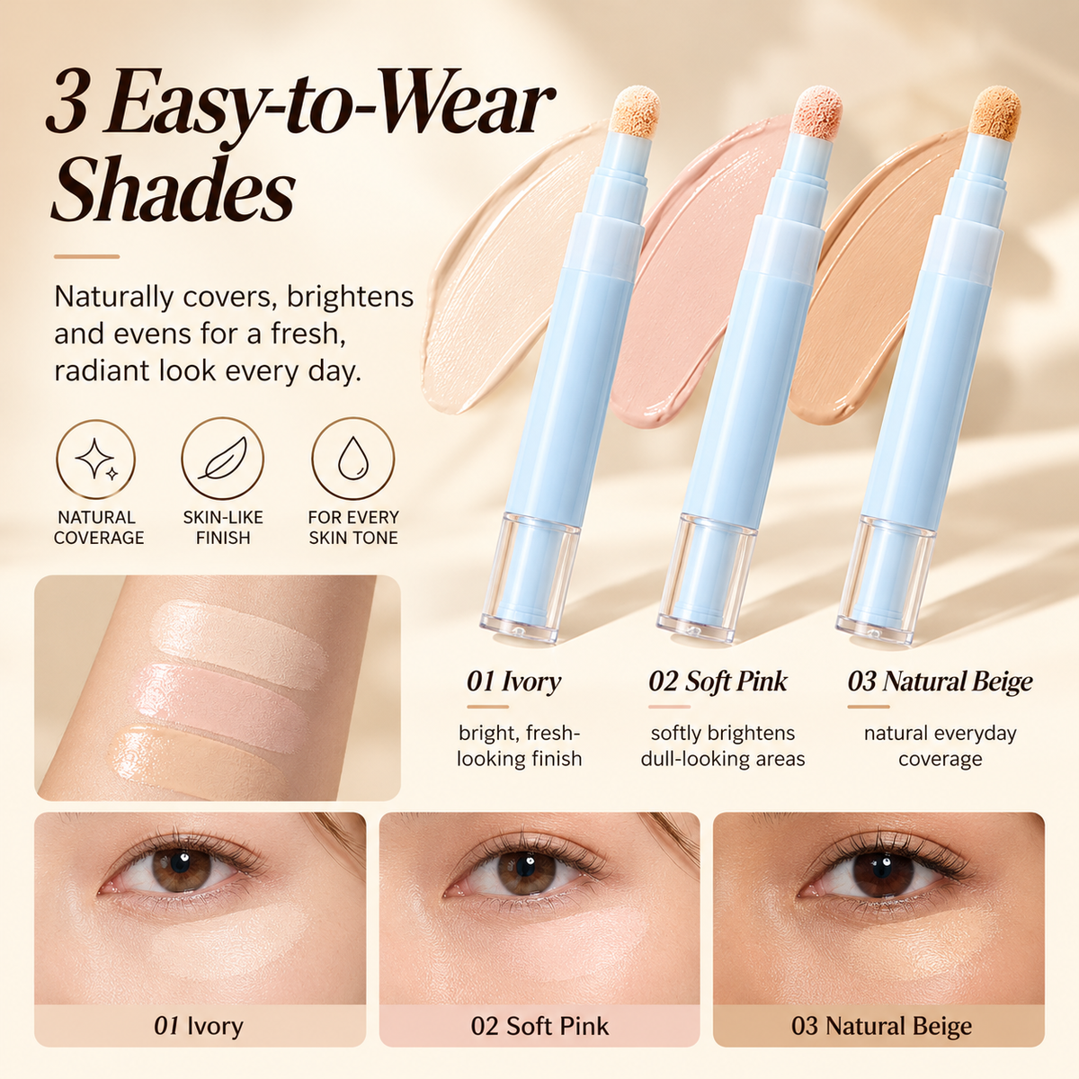 🔥 Limited-time 50% off — Precision Cushion Concealer Pen