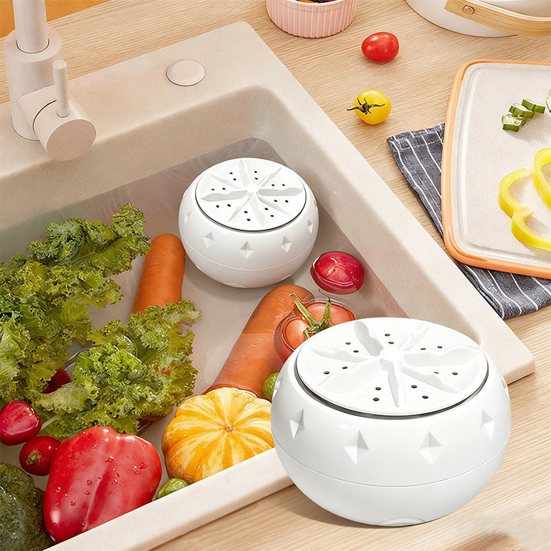 🎁New arrival 50% OFF💥 Effortless Vortex Fruit & Vegetable Washer – Removes Pesticides, BPA-Free & Easy-Clean Design 💧