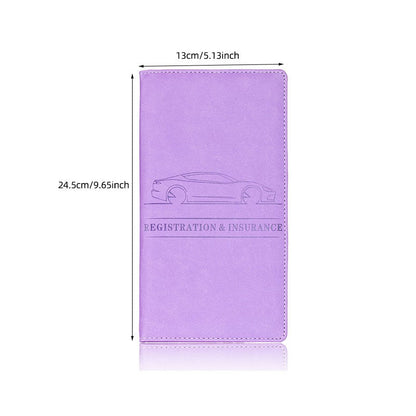 ⏳LAST DAY SALE 50% OFF!!✨✨Car Registration & Insurance Card Holder